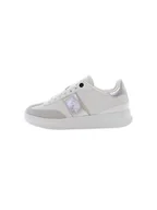 Trampki damskie - U.S. Polo Assn. Sneakersy w kolorze srebrno-kremowym - miniaturka - grafika 1