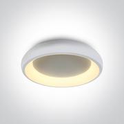 Lampy sufitowe - Rapsei plafon biały LED 62134N/W/W OneLight - miniaturka - grafika 1