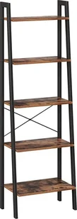Elior Industrialny otwarty regał na książki - Agos 5X - Regały - miniaturka - grafika 1