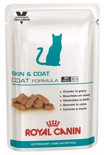 Royal Canin Linia Weterynaryjna Veterinary Care Nutrition Feline Skin & Coat saszetka 85g - Mokra karma dla kotów - miniaturka - grafika 2