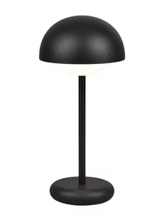 Trio Leuchten Czarna lampa stołowa z akumulatorem LED i 3-stopniowym dotykowym ściemniaczem – Maureen - Lampy stojące - miniaturka - grafika 1