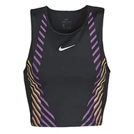 Koszulki i topy damskie - Nike Damski T-shirt Runway Gx T-shirt damski zielony Ash Green/Reflective Silv L - miniaturka - grafika 1