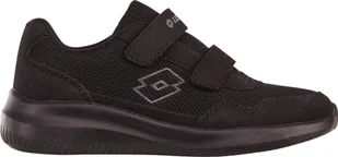 Buty dziecięce Lotto Connect VL OC K czarno-szare 2600822K 1116 28 - Buty dla dziewczynek - miniaturka - grafika 1