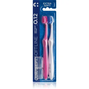 Curasept, Szczoteczka Do Zębów, Extra Soft 012, 2 Szt - Szczoteczki do zębów - miniaturka - grafika 1