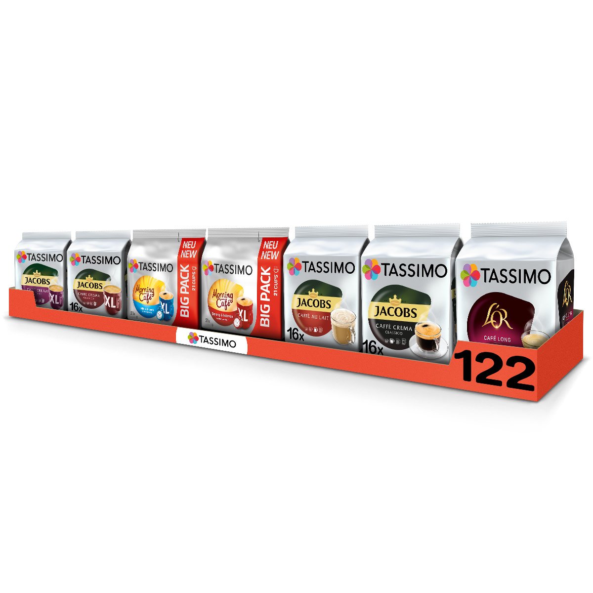 Kapsułki Tassimo kawa czarna 6+1 opakowanie Gratis!