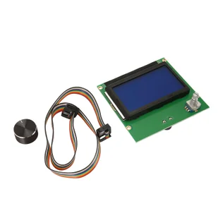 części do drukarek 3D Płyta ekranu LCD, ekran LCD drukarki 3D, płyta ekranu LCD drukarki 3D z kablem taśmowym, moduł sterujący LCD do serii Ender 3, ekran LCD do Ender 3, ekran LCD drukarki 3D - Filamenty i akcesoria do drukarek 3D - miniaturka - grafika 1