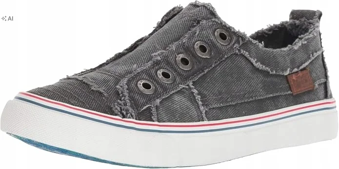 BLOWFISH MALIBU TRAMPKI DAMSKIE SZARE WSUWANE 38 6MA