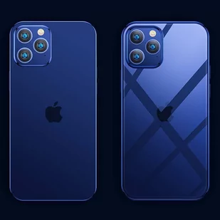 Joyroom New Beautiful Series ultra cienkie przezroczyste etui z metaliczną ramką do iPhone 12 Pro Max zielony (JR-BP796) - Etui i futerały do telefonów - miniaturka - grafika 4