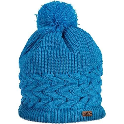 CMP damska czapka z dzianiny 5504712 czapka, Blue Jewel, jeden rozmiar