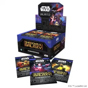 Star Wars: Unlimited - Shadows of the Galaxy - Booster Box (24) Fantasy Flight Games - Gry planszowe - miniaturka - grafika 1