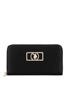 Portfele - U.S. Polo Assn. Portfel BIUXT6450WVP Czarny - miniaturka - grafika 1