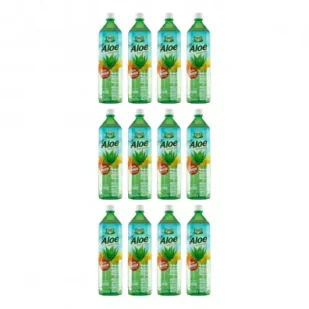 Pure Plus Napój z aloesem zero cukru - orginal Zgrzewka 12 x 1.5 l - Soki i napoje niegazowane - miniaturka - grafika 1