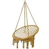 Fotele ogrodowe wiszące - ROYOKAMP Hamak ROYOKAMP 1031392 80 x 60 cm Miodowy - miniaturka - grafika 1