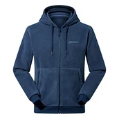 Kurtki męskie - Berghaus Męska bluza Prism Polartec Full Zip Hoodie, dodatkowe ciepło, bardzo wygodna kurtka polarowa (1 opakowanie) - miniaturka - grafika 1
