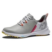 Golf - Damskie buty golfowe Footjoy Fuel grey/yellow/pink - miniaturka - grafika 1