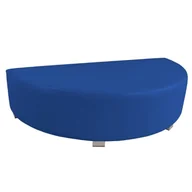 Meble i wyposażenie gabinetów medycznych - Siedzisko dla dzieci półkole FUN NC499 - 120x60x32 cm (wysokość siedziska 32 cm) - różne kolory - miniaturka - grafika 1