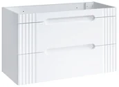 Szafki łazienkowe - Comad FIJI WHITE Szafka podumywlakowa 100 Biała 82-100-D-2S - miniaturka - grafika 1