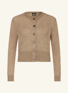 Swetry damskie - Joop! Kardigan Karina Z Kaszmiru beige - miniaturka - grafika 1