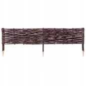 Ogrodzenia - Palisada ogrodowa wiklinowa Sand 100 x 30 cm - miniaturka - grafika 1