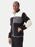 Bluzy męskie - Napapijri Polar Yupik NP0A4GNT Czarny Regular Fit - miniaturka - grafika 1