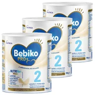 Mleko modyfikowane - Zestaw Bebiko Pro+ 2 Nutriflor Pro+, mleko następne, powyżej 6 miesiąca, 3 x 700 g - miniaturka - grafika 1