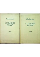 Prawo - O duchu praw Tom I i II - miniaturka - grafika 1