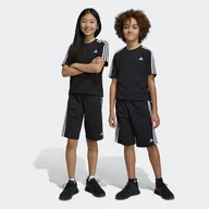 Odzież sportowa dziecięca - Essentials 3-Stripes Knit Shorts - miniaturka - grafika 1