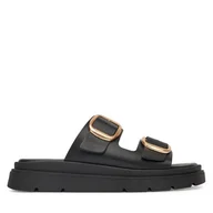 Klapki i japonki damskie - Klapki Tamaris 1-27239-42 Czarny - miniaturka - grafika 1