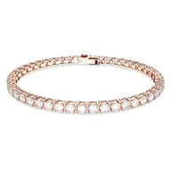 Bransoletki - Bransoletka Swarovski Matrix Tennis Różowa 5657657 - S - miniaturka - grafika 1