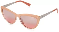 Okulary przeciwsłoneczne - Police Okulary przeciwsłoneczne damskie S1970 Superior 1 Wayfarer okulary przeciwsłoneczne 55 mm, półmatowe transp niebieskie - miniaturka - grafika 1