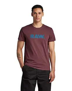 G-STAR RAW t-shirt męski, Fioletowy (Vineyard Wine 336-d303), M - Koszulki męskie - miniaturka - grafika 1