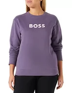 Bluzy damskie - BOSS Bluza damska, fioletowa, XL (DE) - miniaturka - grafika 1