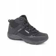 Buty sportowe męskie - Dk 1751 Predator Wysokie Czarne Softshell r. 45 - miniaturka - grafika 1