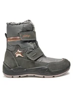 Buty dla dziewczynek - Primigi Śniegowce 6878555 D GORE-TEX Szary - miniaturka - grafika 1