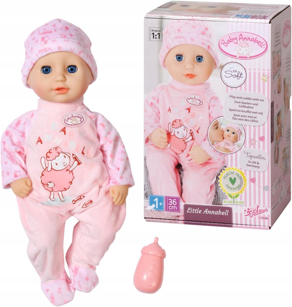 Baby Annabell Little Annabell 36Cm Laleczka Lalka Bobas Prezent Dla Dzieci