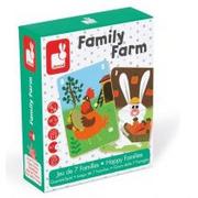 Inne gry towarzyskie - Janod Gra karciana Rodziny na farmie - miniaturka - grafika 1