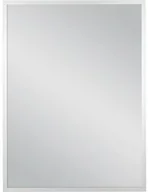Lustra - Lustro łazienkowe w srebrnej ramie aluminiowej 60x80cm - miniaturka - grafika 1