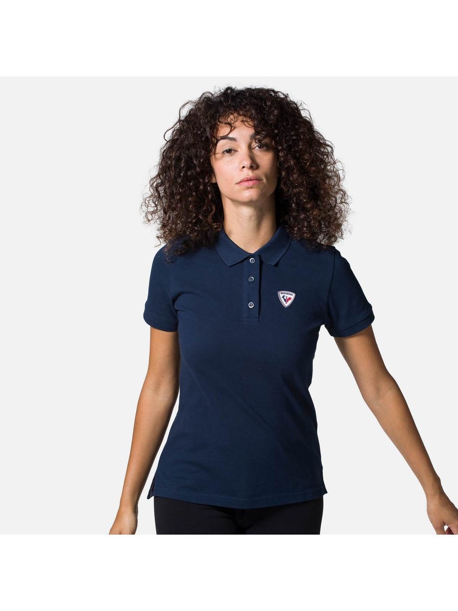 Koszulka Rossignol W Logo Polo granatowy M