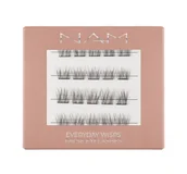 Sztuczne rzęsy i akcesoria - NAM Everyday Wisps kępki do rzęs 10 i 12mm Czarne - miniaturka - grafika 1