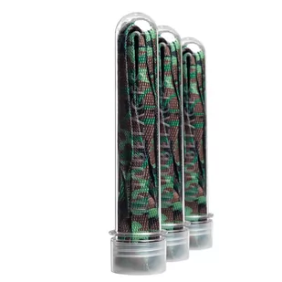 sznurowadła TUBELACES - GREEN CAMO (140 cm) - Akcesoria obuwnicze - miniaturka - grafika 1