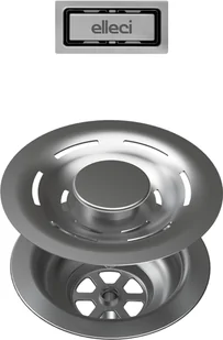 Odpływ FLOW PRO stal z przelewem - Syfony - miniaturka - grafika 1