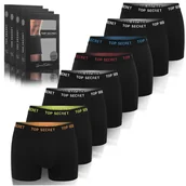 Majtki męskie - TOP SECRET Bokserki Męskie Bawełniane 8pak Rozmiar M - miniaturka - grafika 1