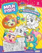 Kolorowanki, wyklejanki - Ediba MojiPops - Książka do kolorowania praca zbiorowa - miniaturka - grafika 1