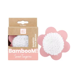 Ilū Bamboom! Szczoteczka Do Twarzy - Sweet Tangerine - Szczoteczki do twarzy - miniaturka - grafika 1