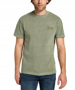 T-shirt Lee SUBTLE RELAXED TEE 112355713 Mercantile Green S - Koszulki męskie - miniaturka - grafika 1