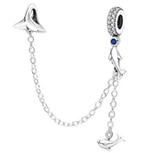 Charmsy - Charms do Pandora - CHARMS ŁAŃCUSZEK DELFIN - miniaturka - grafika 1