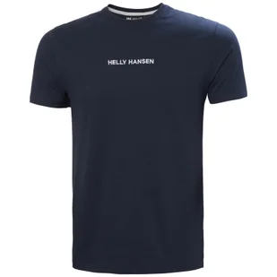 Koszulka męska Helly Hansen Core T-Shirt 2.0 Rozmiar: XL / Kolor: ciemnoniebieski - Koszulki sportowe męskie - miniaturka - grafika 1