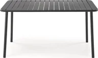Stoły ogrodowe - Halmar Stół ogrodowy BOSCO 70x140 czarny HALMAR - miniaturka - grafika 1