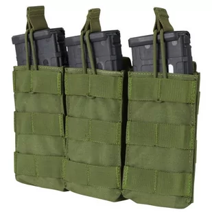 Condor - Open Top Triple M4/M16 Mag Pouch - Zielony OD - MA27-001 - Odzież taktyczna i umundurowanie - miniaturka - grafika 2