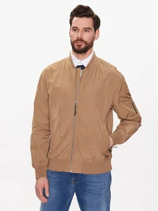 Lindbergh Kurtka bomber 30-321000 Brązowy Regular Fit - Kurtki męskie - miniaturka - grafika 1